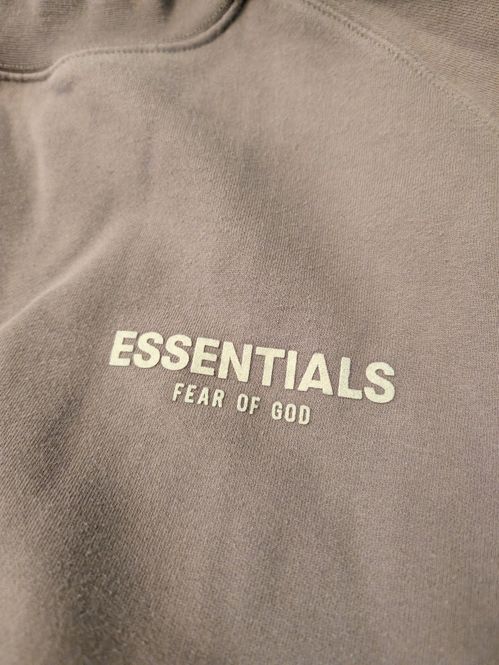 Fear of God ESSENTIALS Men's Crewneck Sweatshirt in Taupe